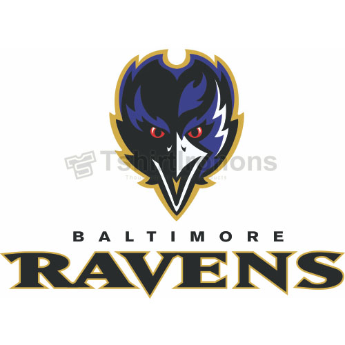 Baltimore Ravens T-shirts Iron On Transfers N412